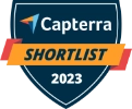 Capterra Shortlist 2023 Badge for Facility Management