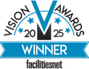 2025 Vision Award Winner Badge - facilitiesnet