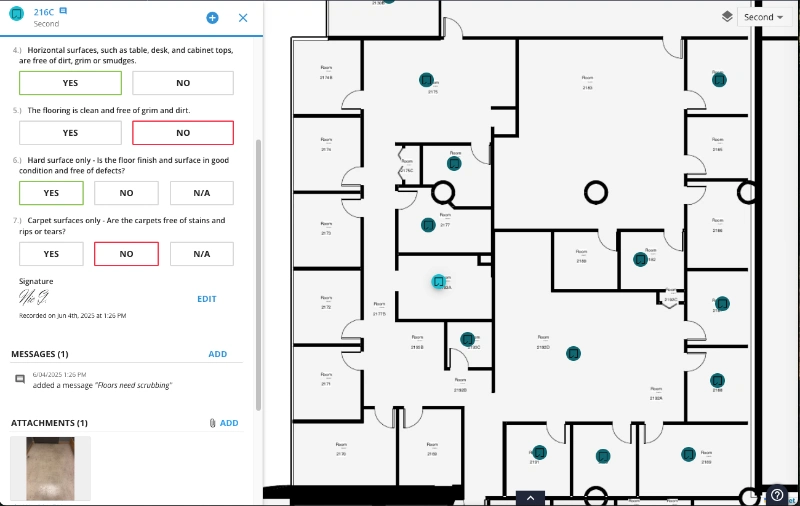 AkitaBox Inspections checklist view